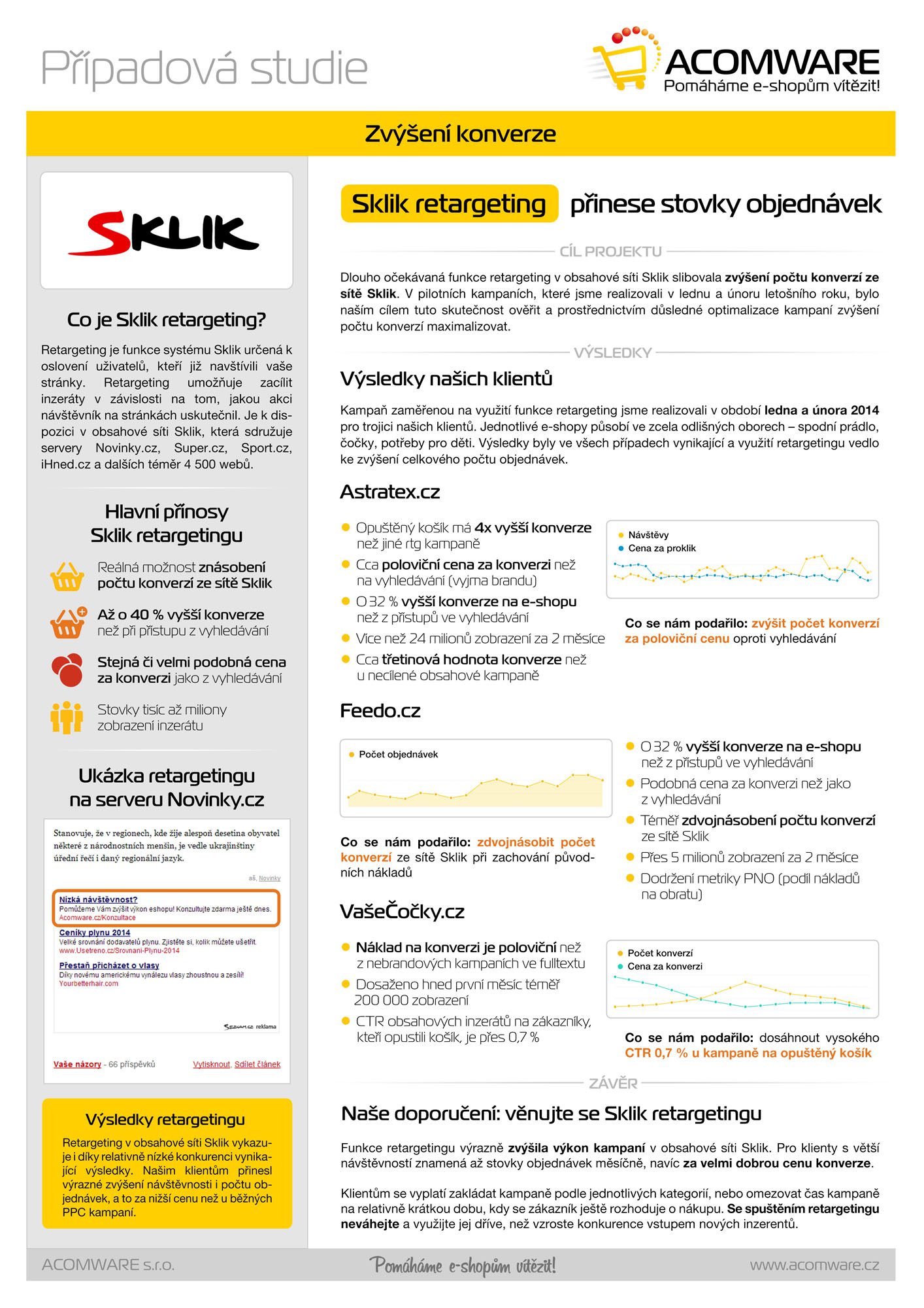 Případová studie - Case-Sklik